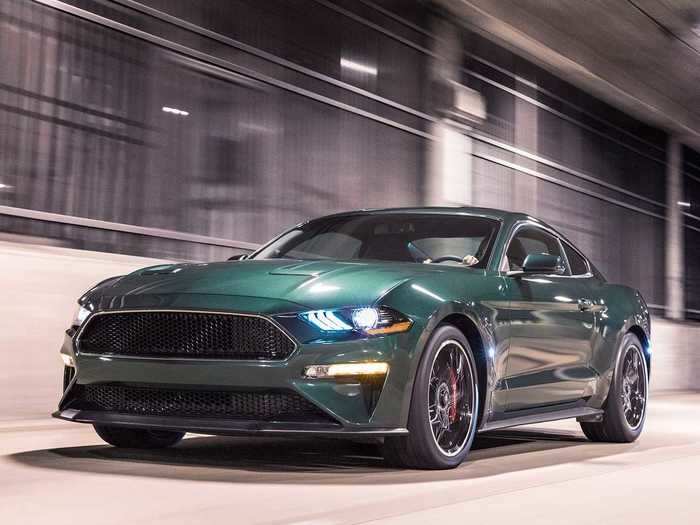 Other current special-edition Mustangs include the Bullitt, which is a tribute to Steve McQueen