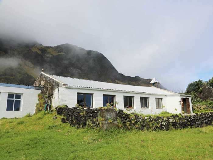 The church was built in 1923 and was the first on the island.