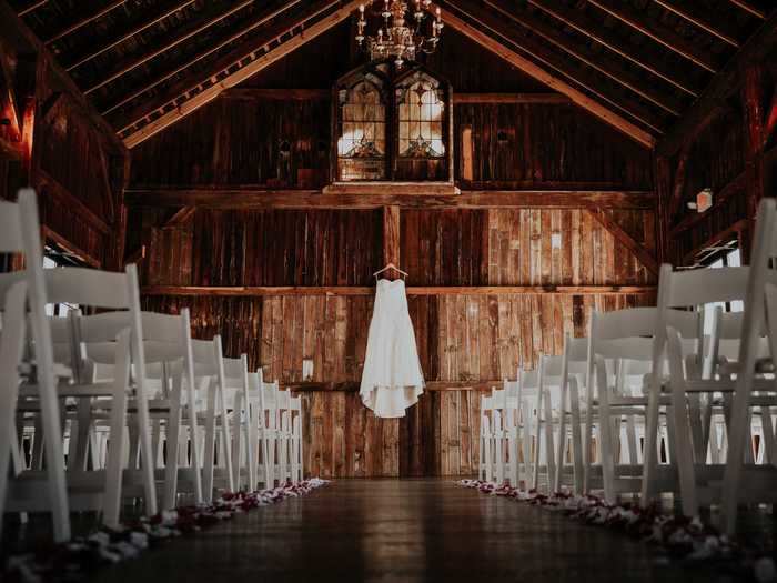 A barn wedding venue shouldn