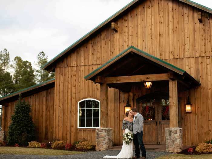 Barns are perfect for weddings year-round, from winter to spring, summer, and fall.