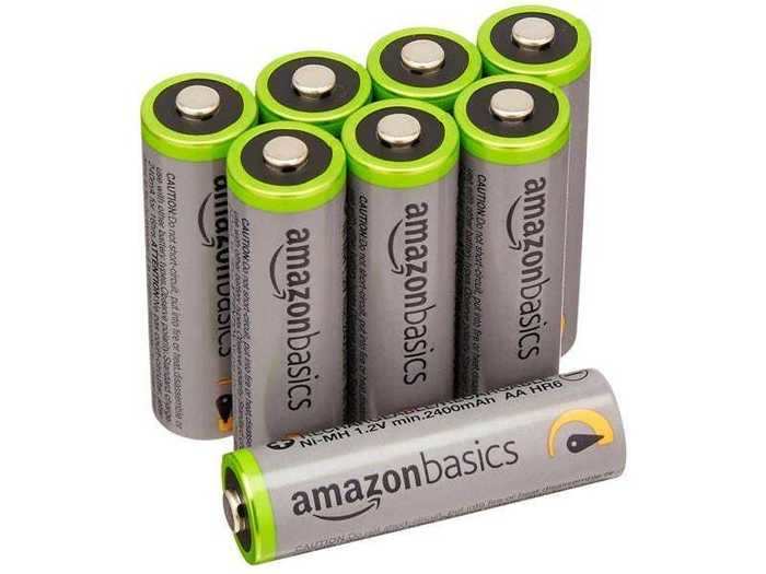4. Rechargeable batteries