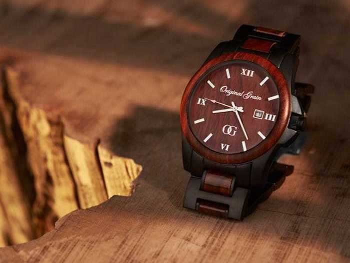 26. Watches made out of sustainable materials