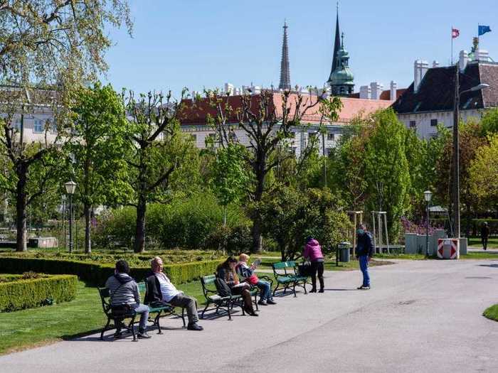 While residents can now enter parks as part of the country