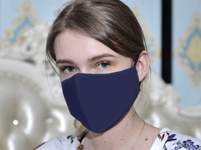 Filtered cotton mask by MilkRobe