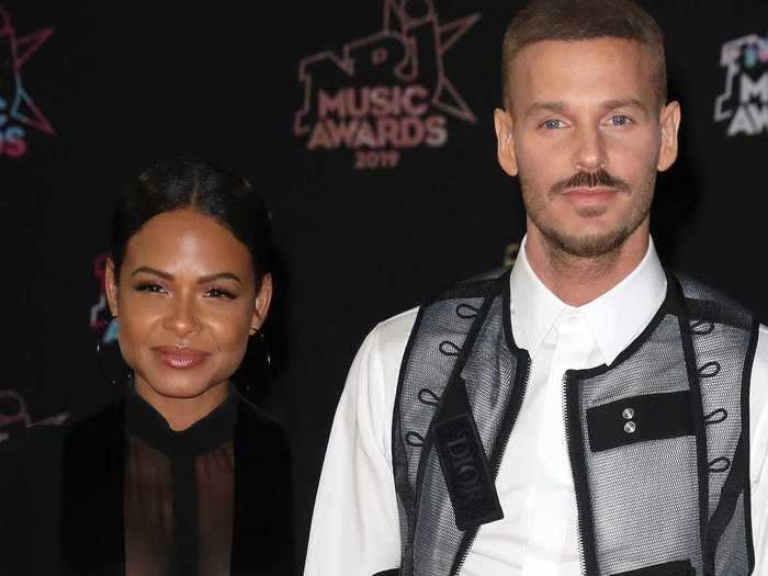 Christina Milian gave birth to her first child with boyfriend Matt Pokora.