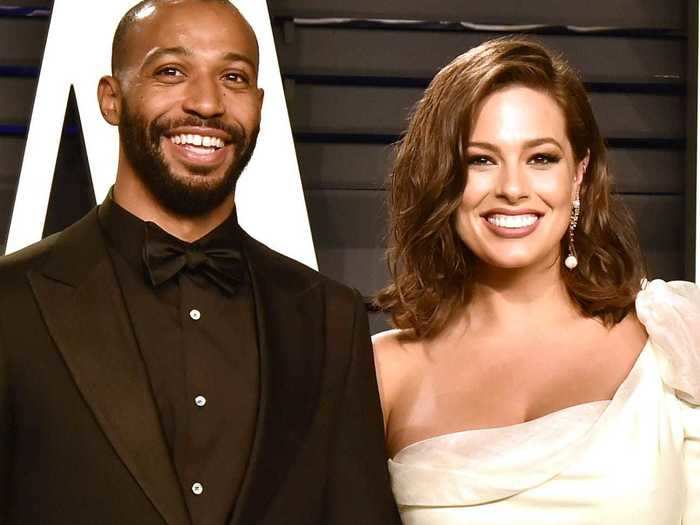 Model Ashley Graham and husband Justin Ervin welcomed their first child together,