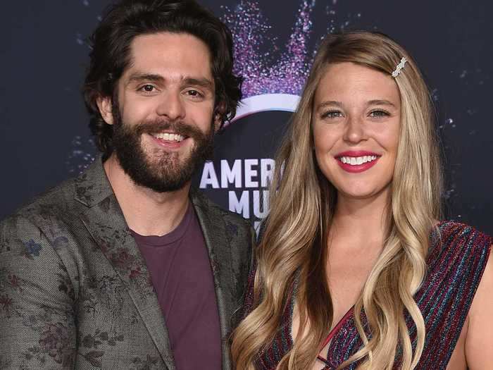 Country music star Thomas Rhett and wife Lauren Akins welcomed baby No. 3.