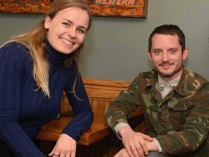 "Lord of the Rings" star Elijah Wood and girlfriend Mette-Marie Kongsved reportedly welcomed their child together.