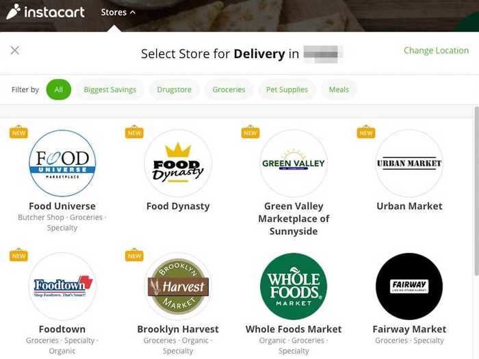 Try going through services like Shipt and Instacart