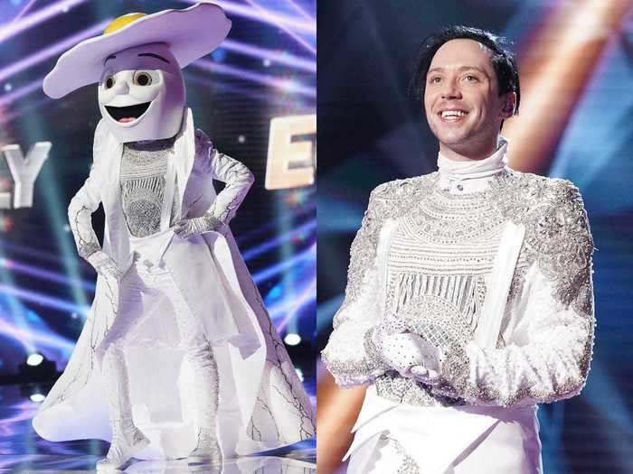 Season two premiered seven months later. The first singer revealed was Johnny Weir as the Egg.