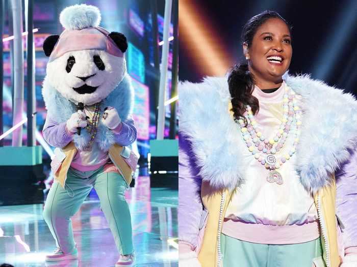 The Panda was none other than Laila Ali.