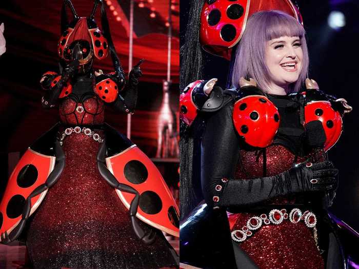 And the Ladybug was revealed to be Kelly Osbourne.