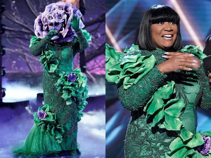 Patti LaBelle was eliminated in a week seven upset, and was revealed as the Flower.