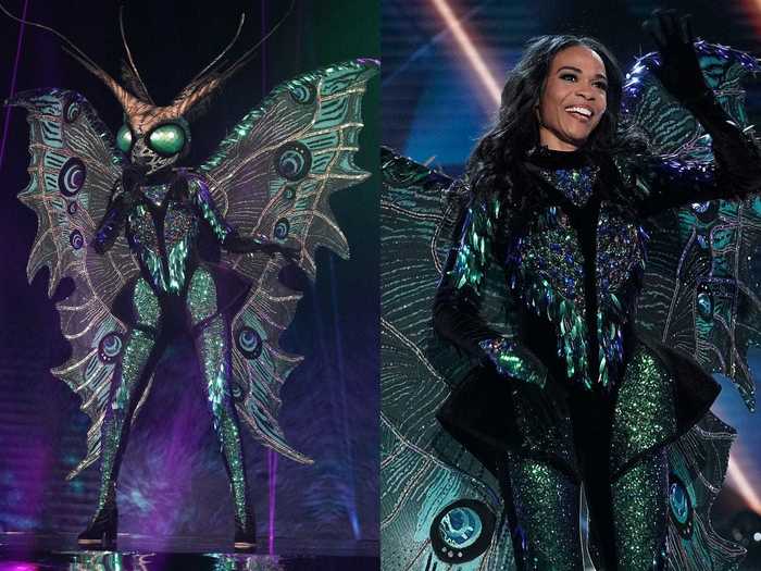 The next week, Michelle Williams was revealed as the Butterfly.