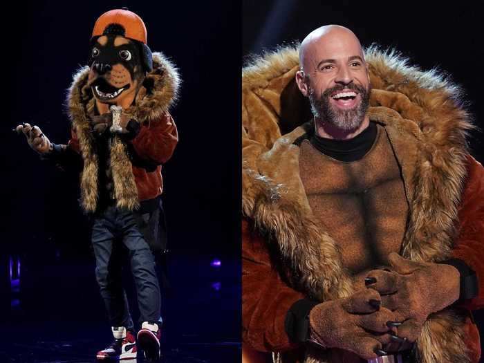 The runner-up was the Rottweiler, who turned out to be Chris Daughtry.