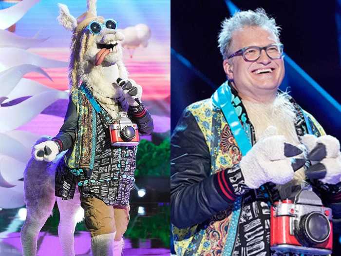 Next up was Drew Carey as the Llama.