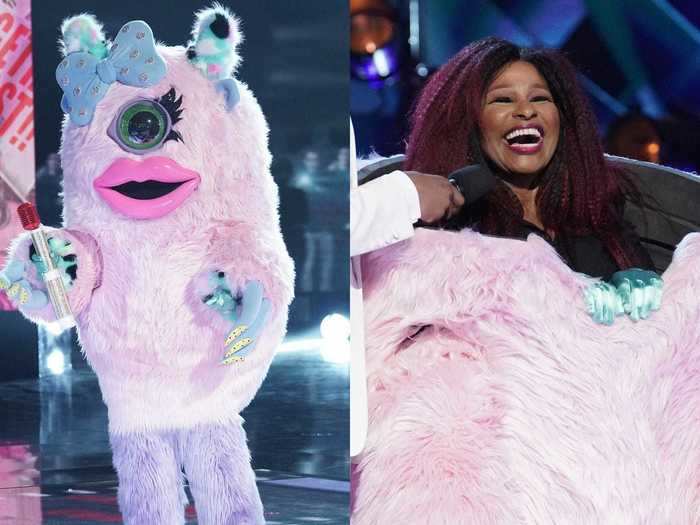 Miss Monster was revealed as Chaka Khan.