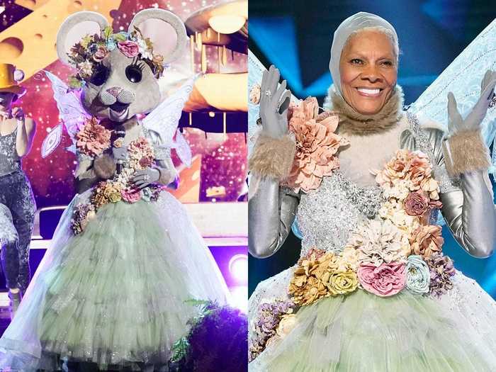 The Mouse was revealed to be Dionne Warwick.