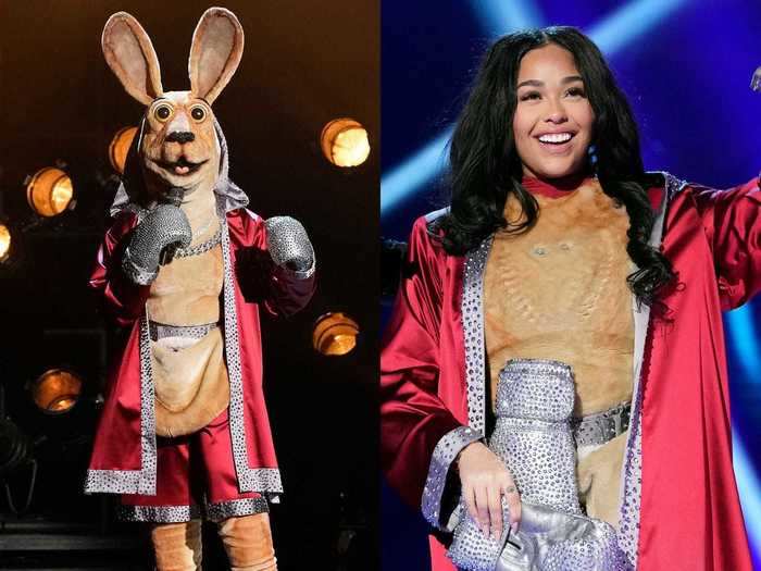 Reality TV star and model Jordyn Woods turned out to be the Kangaroo.