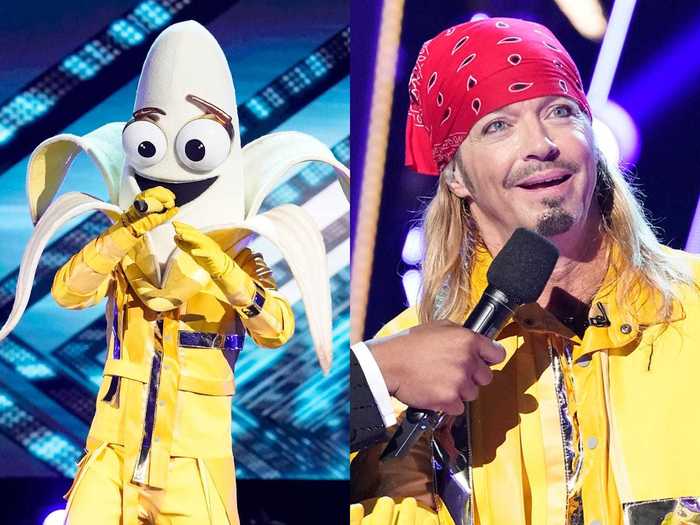 Poison front-man and "Rock of Love" star Bret Michaels was revealed as the Banana.