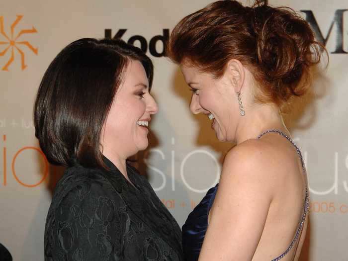 Some believe that a falling out between "Will & Grace" stars Debra Messing and Megan Mullally is to blame for the rebooted sitcom ending after its 11th season.