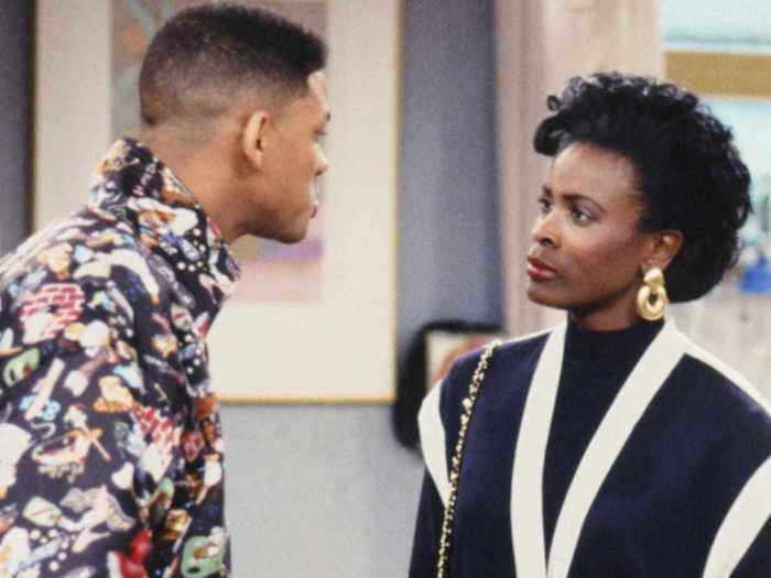 Janet Hubert was replaced on "The Fresh Prince of Bel-Air" due in part to a feud she had with on-screen nephew Will Smith and on-screen son Alfonso Ribeiro.