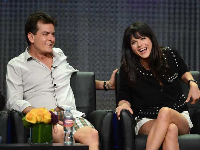 Selma Blair was fired from "Anger Management" after feuding with its star Charlie Sheen.