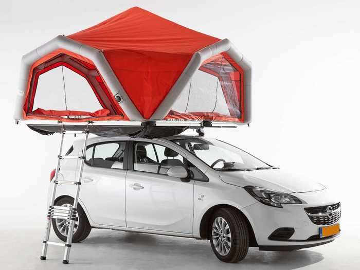 For US-based customers, the tent costs $2,871, not including the additional $135 overseas shipping cost.