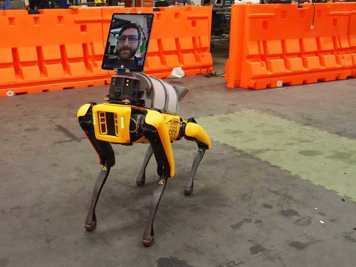 Boston Dynamics says that for every shift completed by a robot, at least one healthcare worker can decrease their exposure to coronavirus.