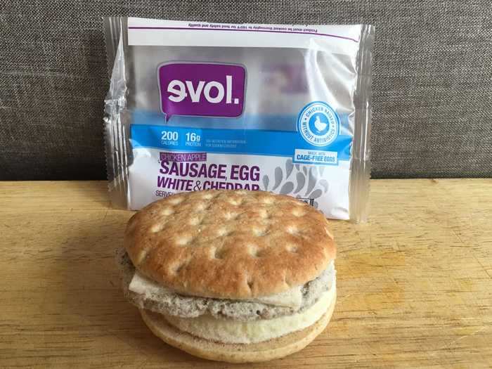 The second breakfast sandwich I tried was from Evol.