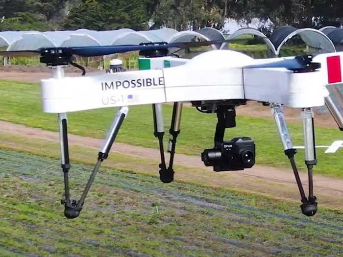 The San Pablo police department is using drones from US drone maker Impossible Aerospace.