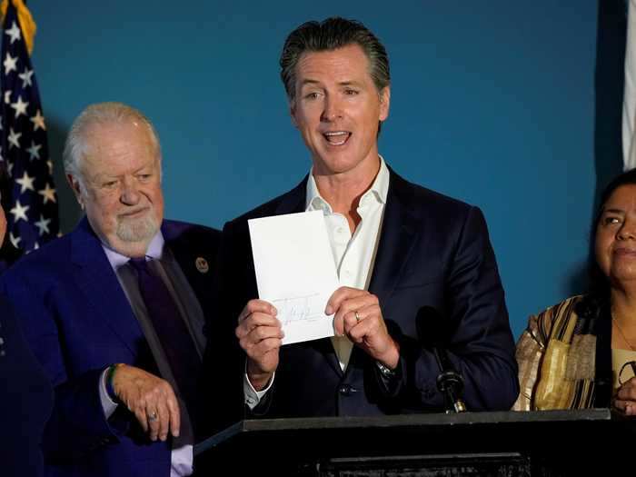 A 2017 disclosure showed that Newsom had more than $6 million in investments and assets. There is also an additional $10 million-plus held by PlumpJack businesses, which now sit in a blind trust out of Newsom