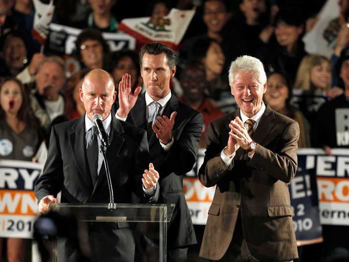 After serving two terms as San Francisco mayor, Newsom went on to become the lieutenant governor of California in 2010. He failed to land the gubernatorial nomination that same year.