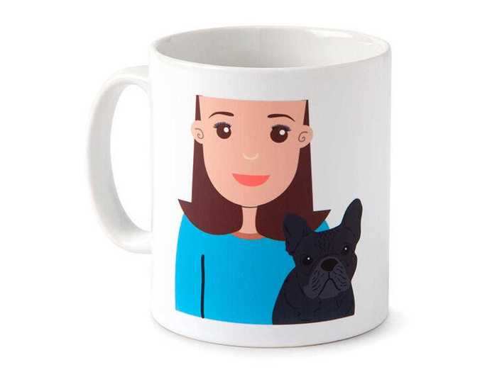 A personalized mug