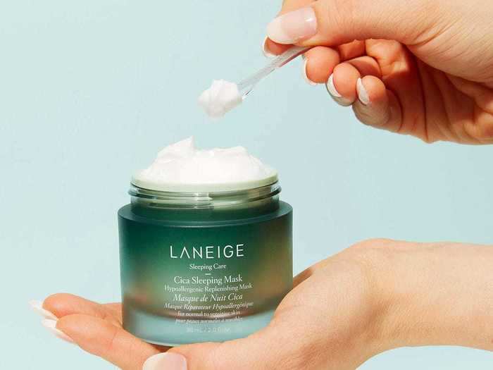 Laneige Hypoallergenic Cica Sleeping Mask