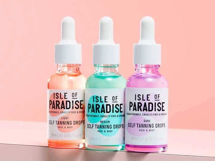 Isle of Paradise Self Tanning Drops