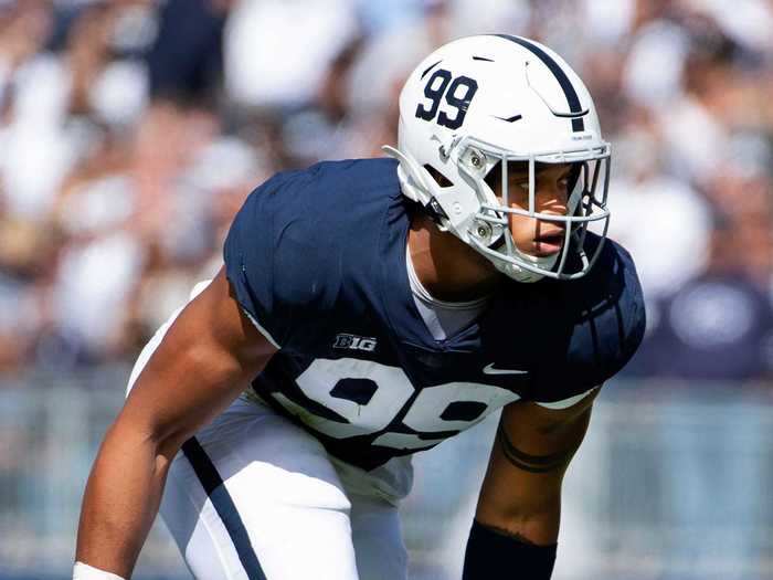 4. Yetur Gross-Matos, Edge (Penn State)