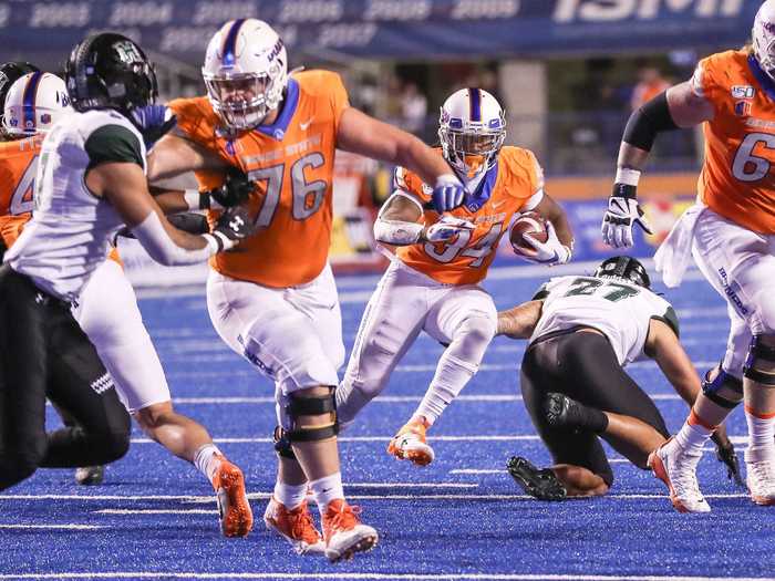 6. Ezra Cleveland, OT (Boise State)