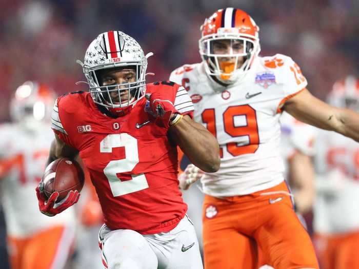 12. J.K. Dobbins, RB (Ohio State)