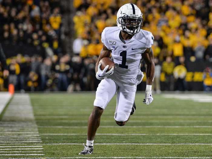 25. KJ Hamler, WR (Penn State)