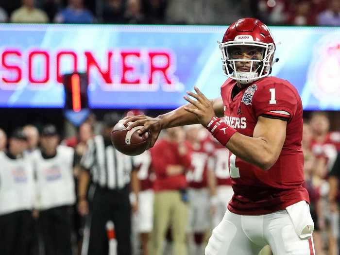 26. Jalen Hurts, QB (Oklahoma)