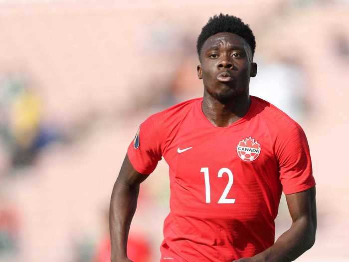 Alphonso Davies (Ghana to Canada)