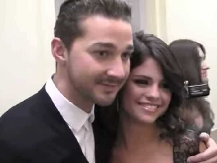 Selena Gomez was once very excited to meet Shia LaBeouf.