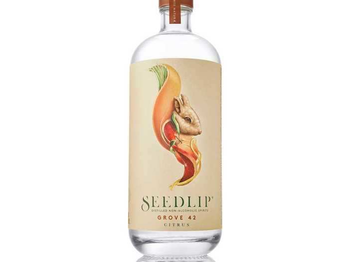 4. SEEDLIP GROVE 42: My immediate thoughts were "high-end spa" when I sniffed this drink.