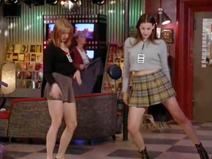 She played a teen working at a music store in "Empire Records" (1995).