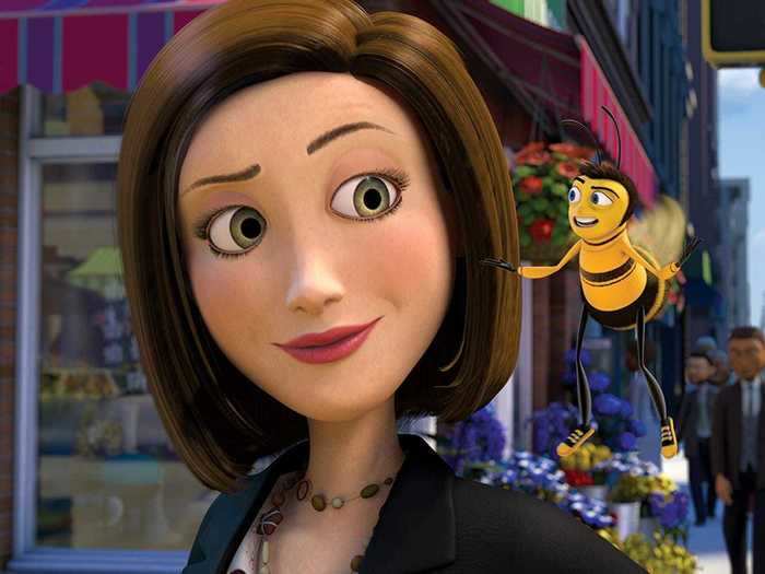 She starred in the cult-classic film "Bee Movie" (2007) as a woman who falls in love with a bee.