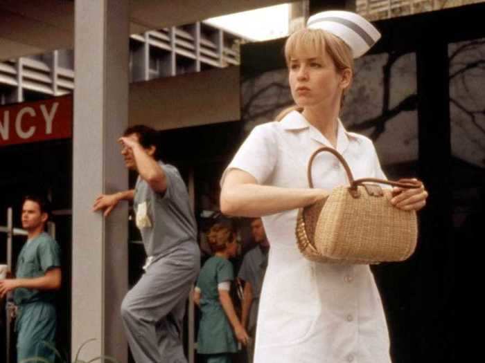 She played a widow with a strange obsession in "Nurse Betty" (2000).