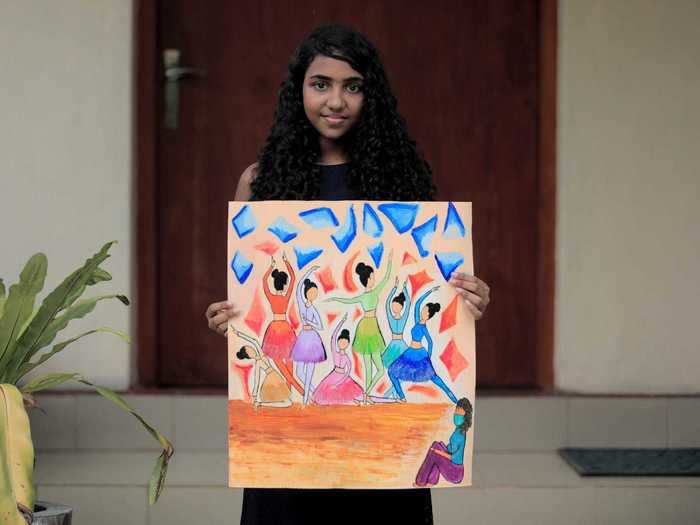 In Sri Lanka, Sandithi Illeperuma used her drawing to express feelings of loneliness. "Before the lockdown, I used to draw fun and creative stuff. But after the lockdown ... I started to draw the things I missed the most," she told Reuters. "I draw my emotions. It has made me feel very lonely because I