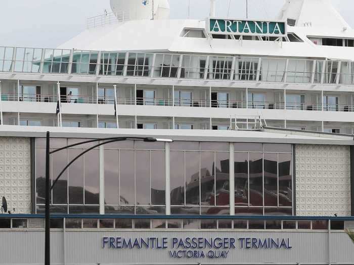 Another standoff between the ship and local authorities ensued on April 1, when the MV Artania refused to follow orders to leave the port and asked to stay another 14 days. They were eventually allowed.