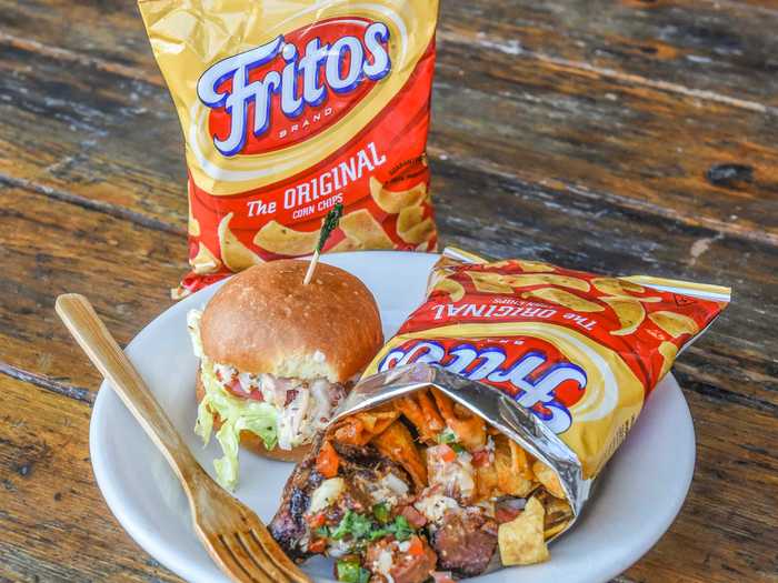 Texans love to chow down on some Frito pie.